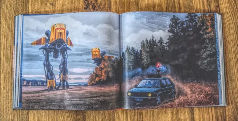 Buch Illustration Stalenhag Tales from the Loop