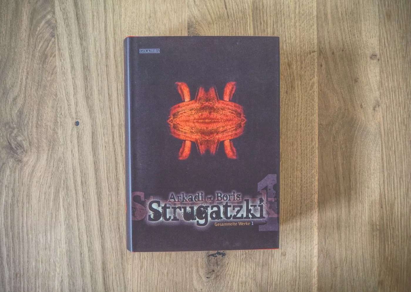 Buch Frontalansicht Strugatzki Gesammelte Werke