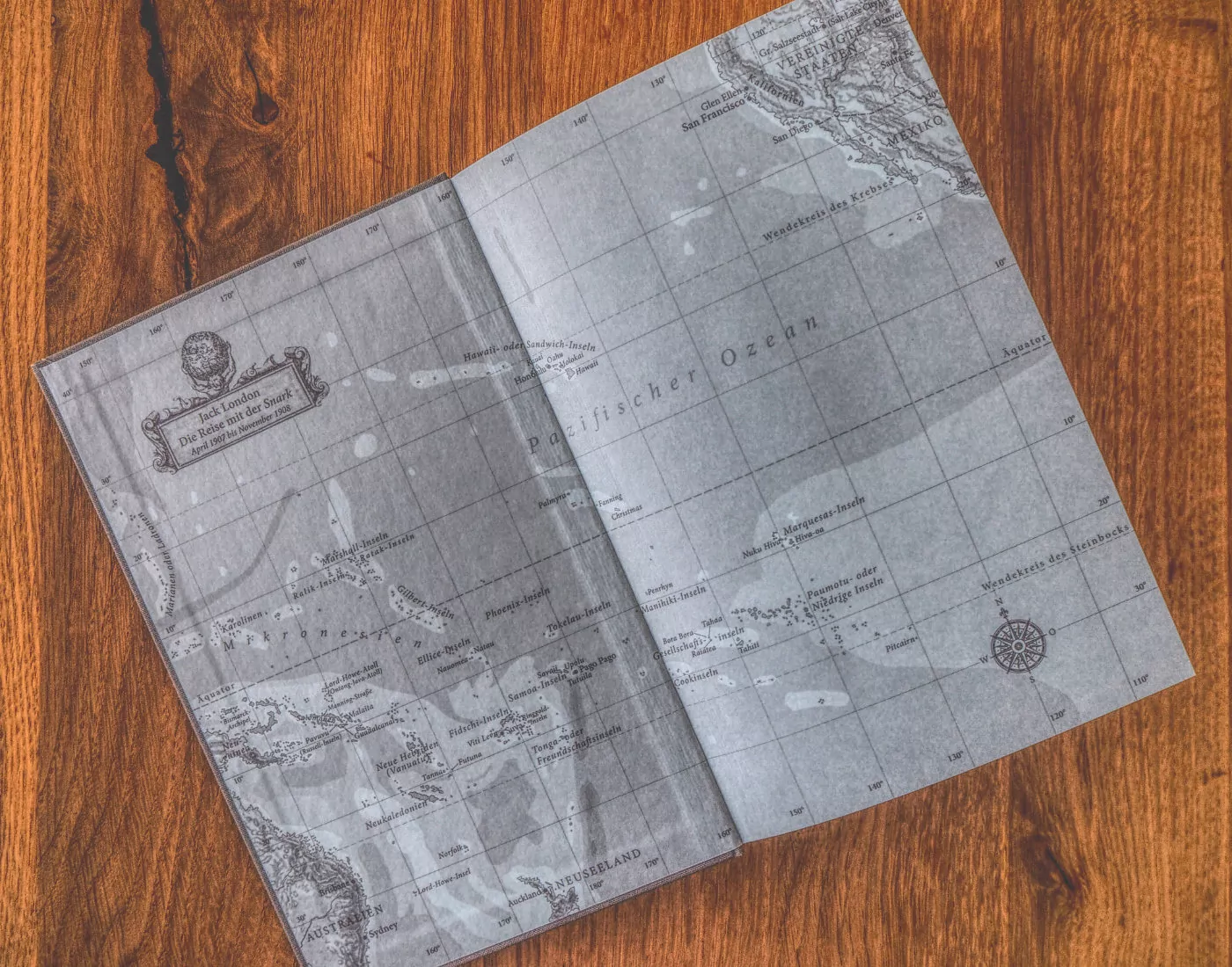 Buch Karte London Snark