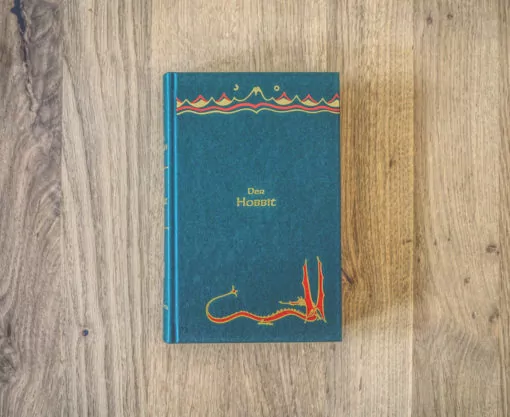 Buch Frontalansicht Tolkien Der Hobbit