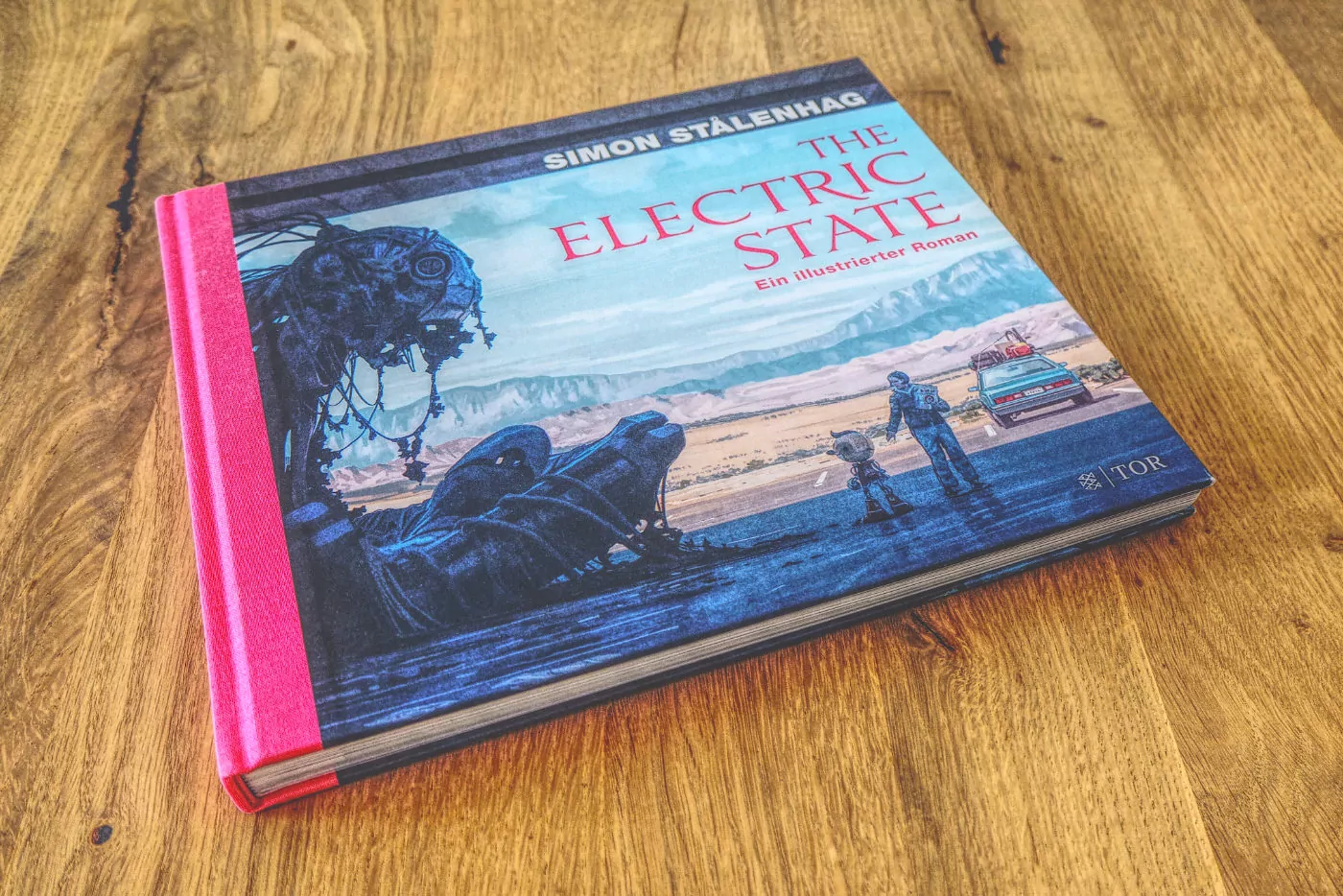 Buch Seitenansicht Stalenhag The Electric State