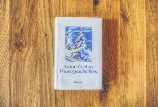 Buch Frontalansicht Cechov Wintergeschichten