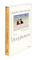Ein Buch mit einem Bild von zwei Menschen am Strand.