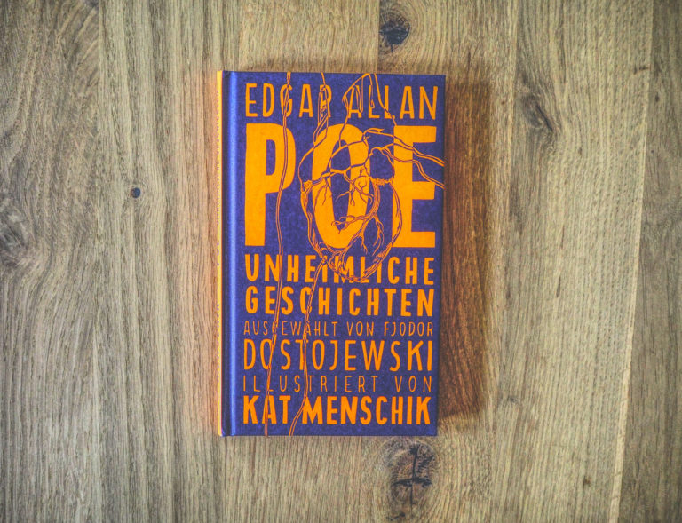 Buch Frontalansicht Poe Unheimliche Geschichten