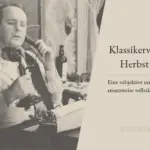 Ein Mann mit einem Telefon und Papieren sitzt an einem Schreibtisch und schaut nachdenklich. Auf der rechten Seite steht ein Text: "Klassikervorschau Herbst 2026. Eine subjektive und nicht einmal ansatzweise vollständige Auswahl.