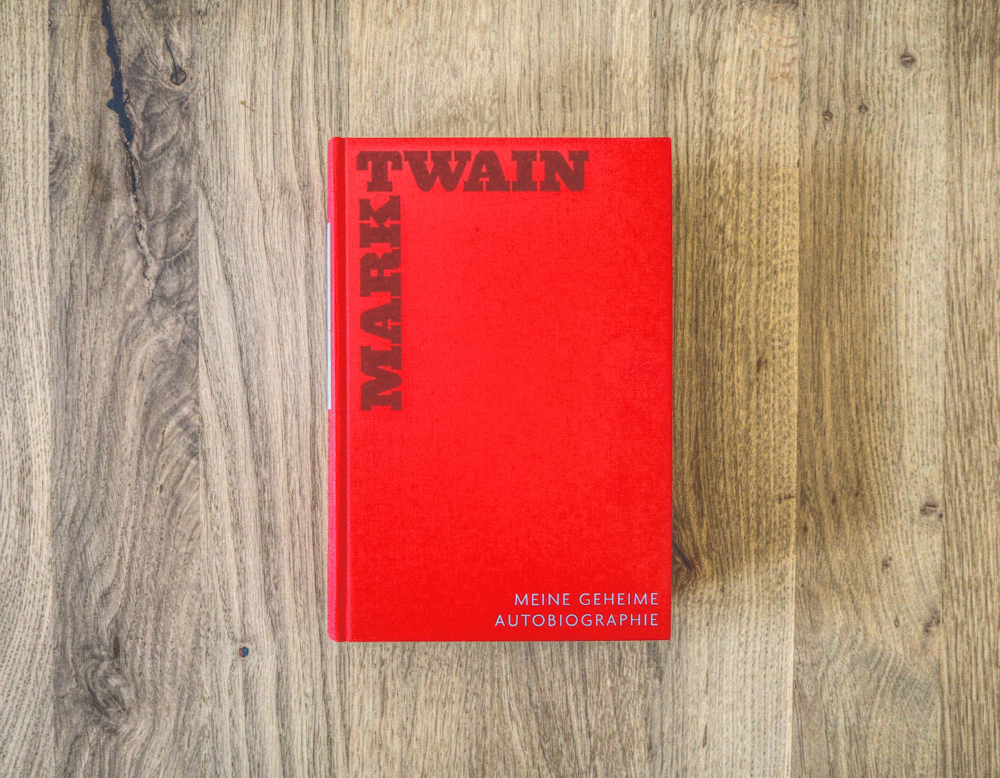 Buch Frontalansicht Twain Meine geheime Autobiographie